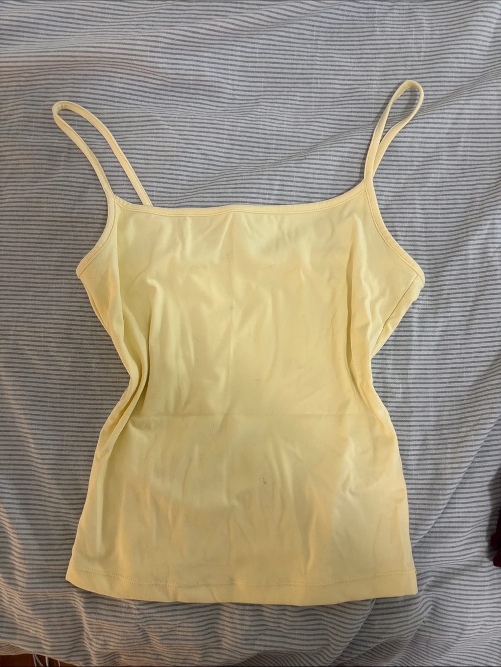 Garage Butter Yellow Sleek Scoop Cami